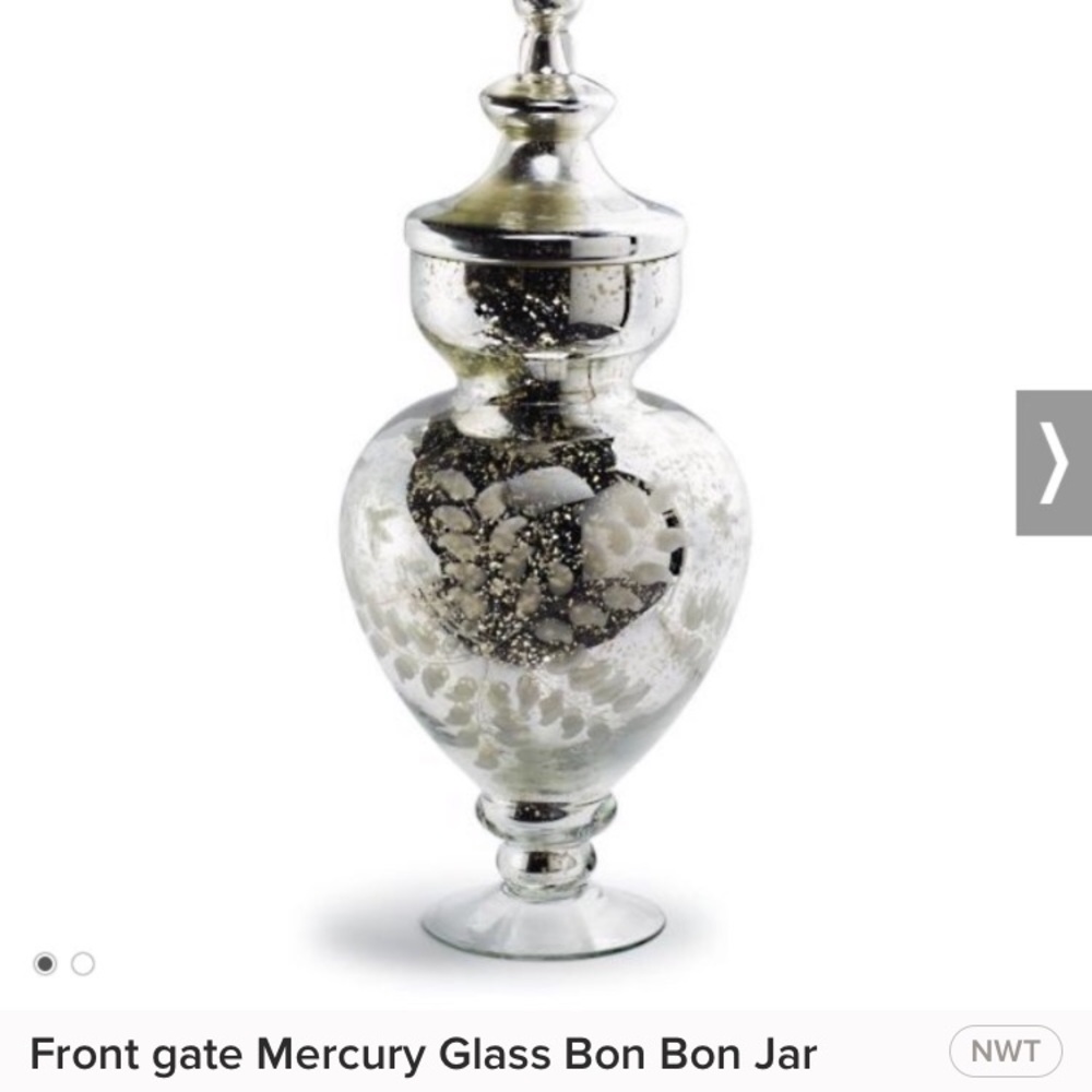 Front gate Mercury Large Bon Bon Jar lowest price no offers